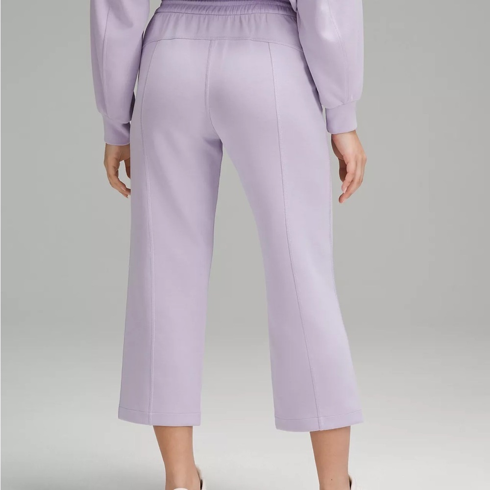 LULULEMON Softstreme High-Rise Straight-Leg Cropped 24” Length Pant Size 10 NEW - Picture 3 of 14